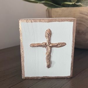 Wooden Block Cross
